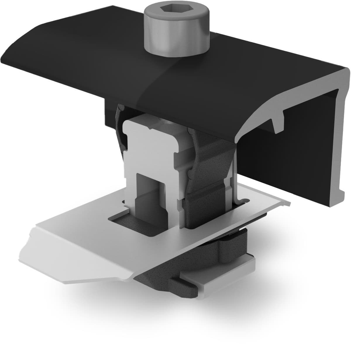 K2 Systems K2 Endklemme Clamp EC 25 - 40 mm, black